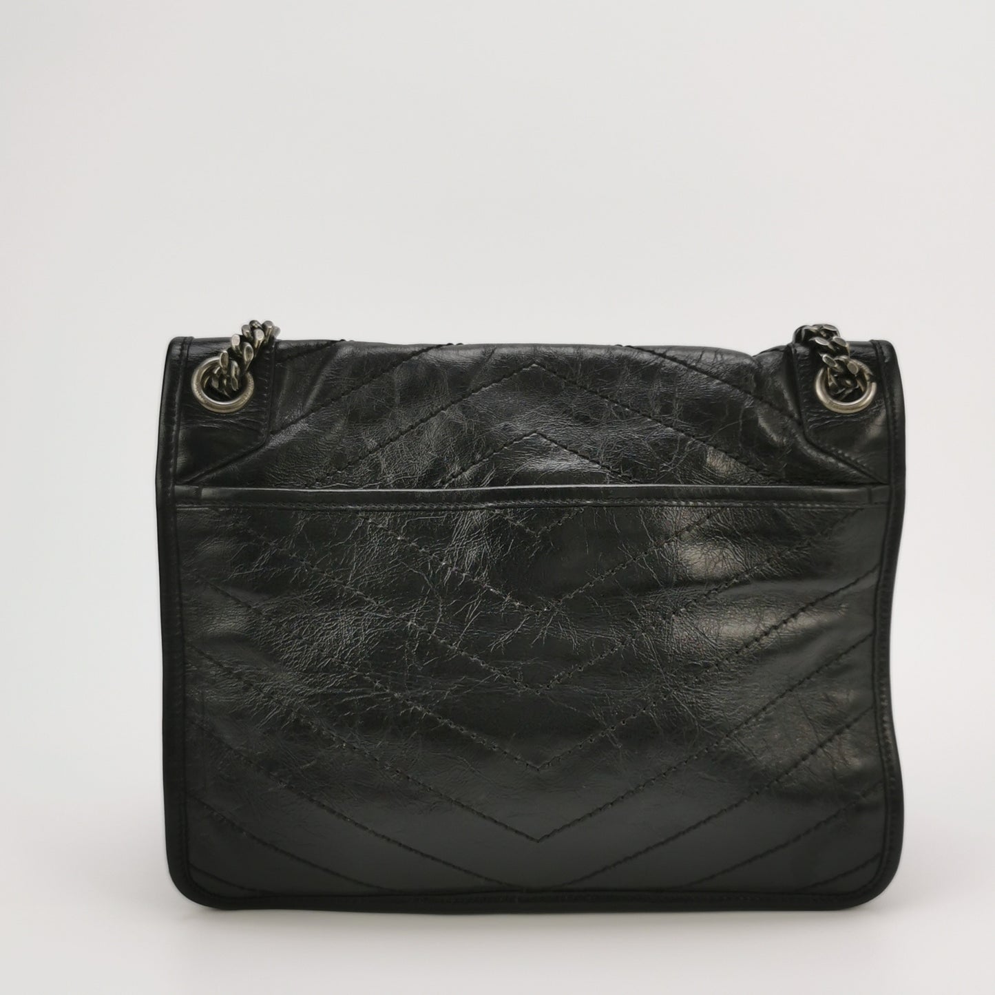 Saint Laurent - Niki - Leather - Black - (medium)