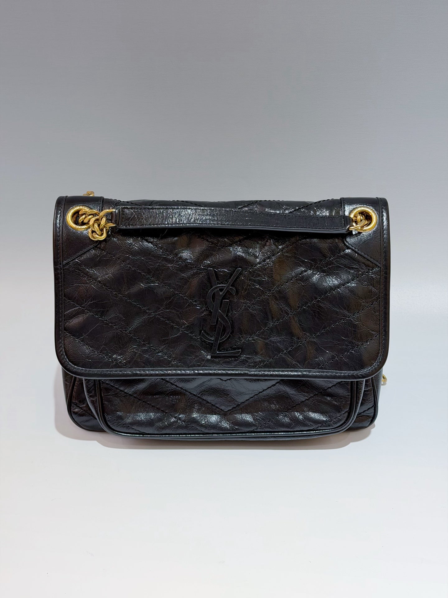 Saint Laurent - NIKI - Leather - Black - (medium)