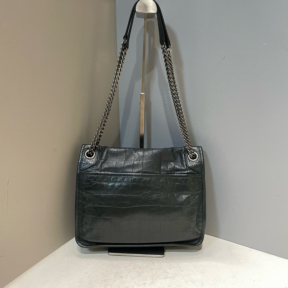 Saint Laurent - Niki - Leather - Black - (medium)