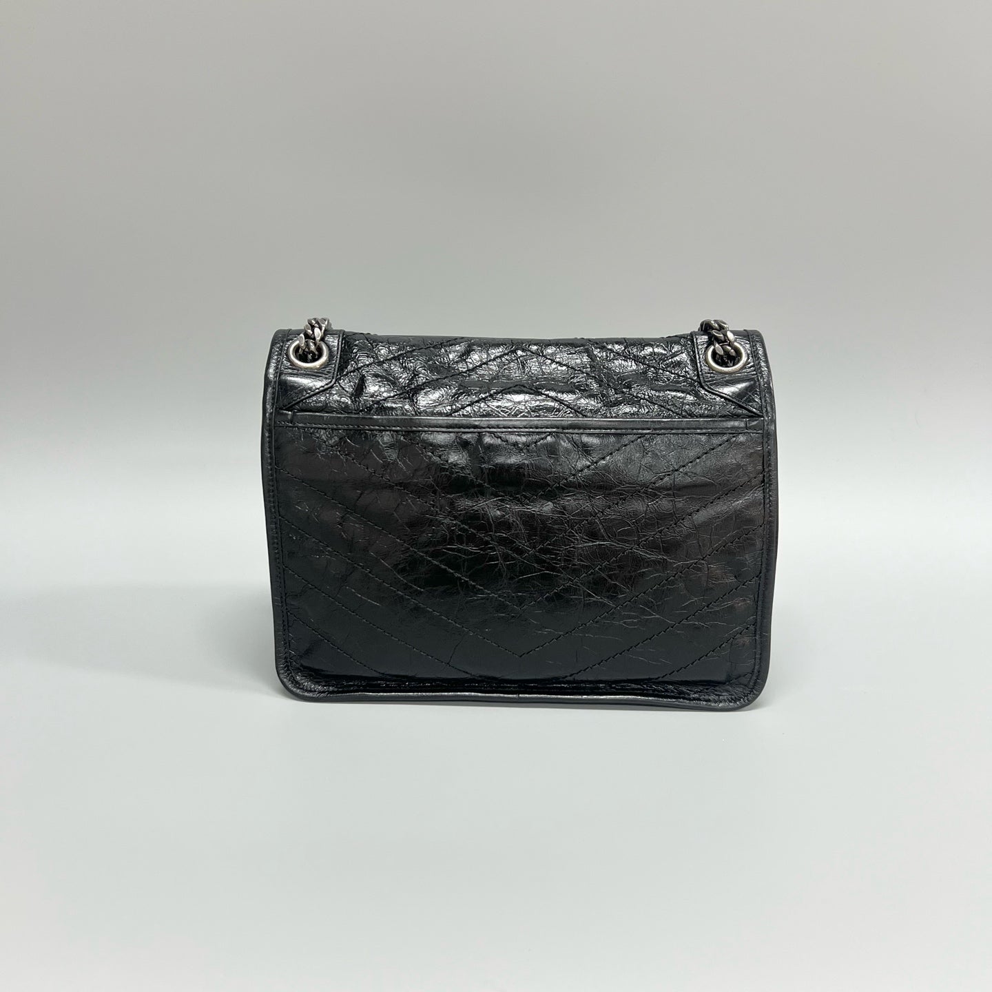 Saint Laurent - Niki - Leather - Black - (Medium)