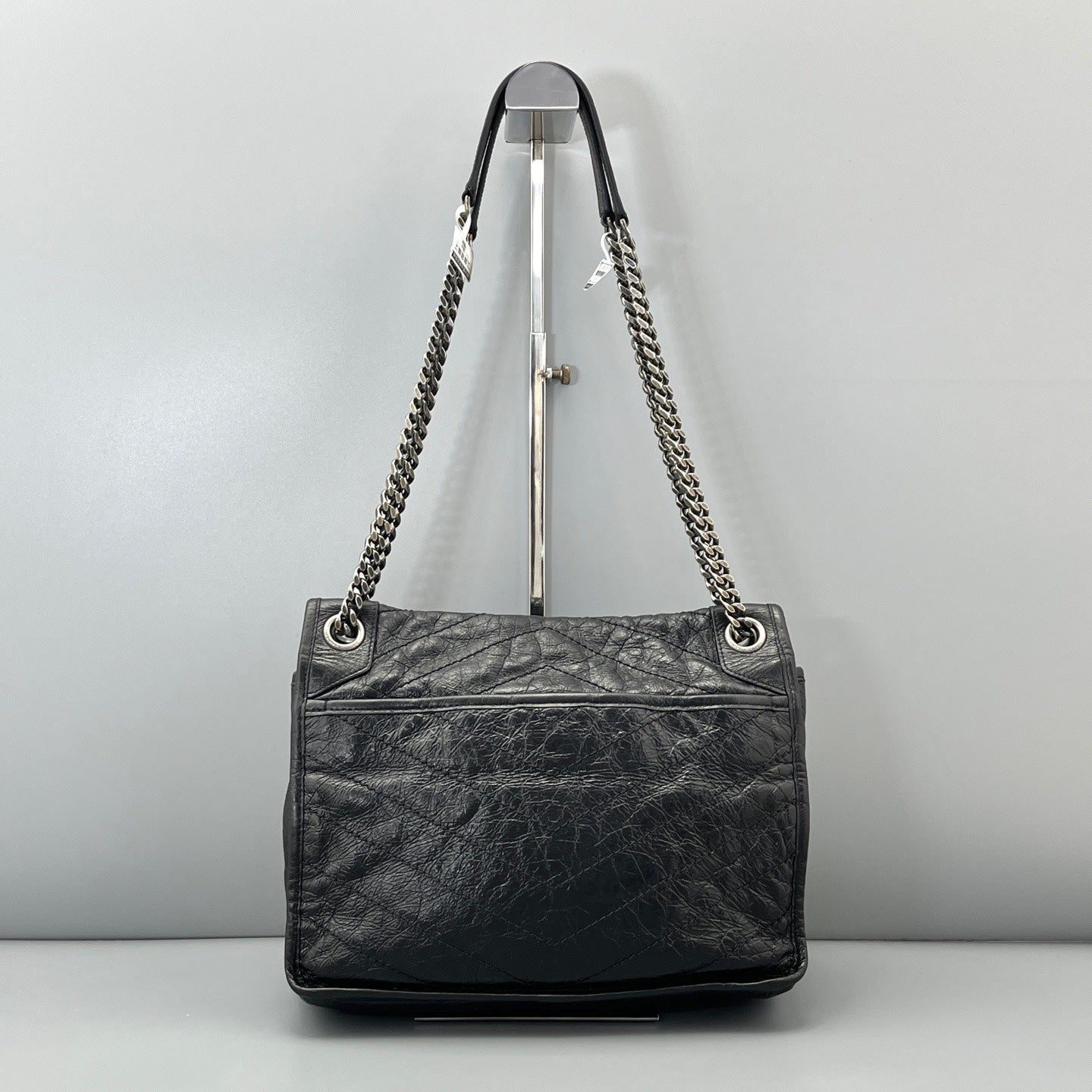 Saint Laurent - Niki - Leather - Black - (medium)