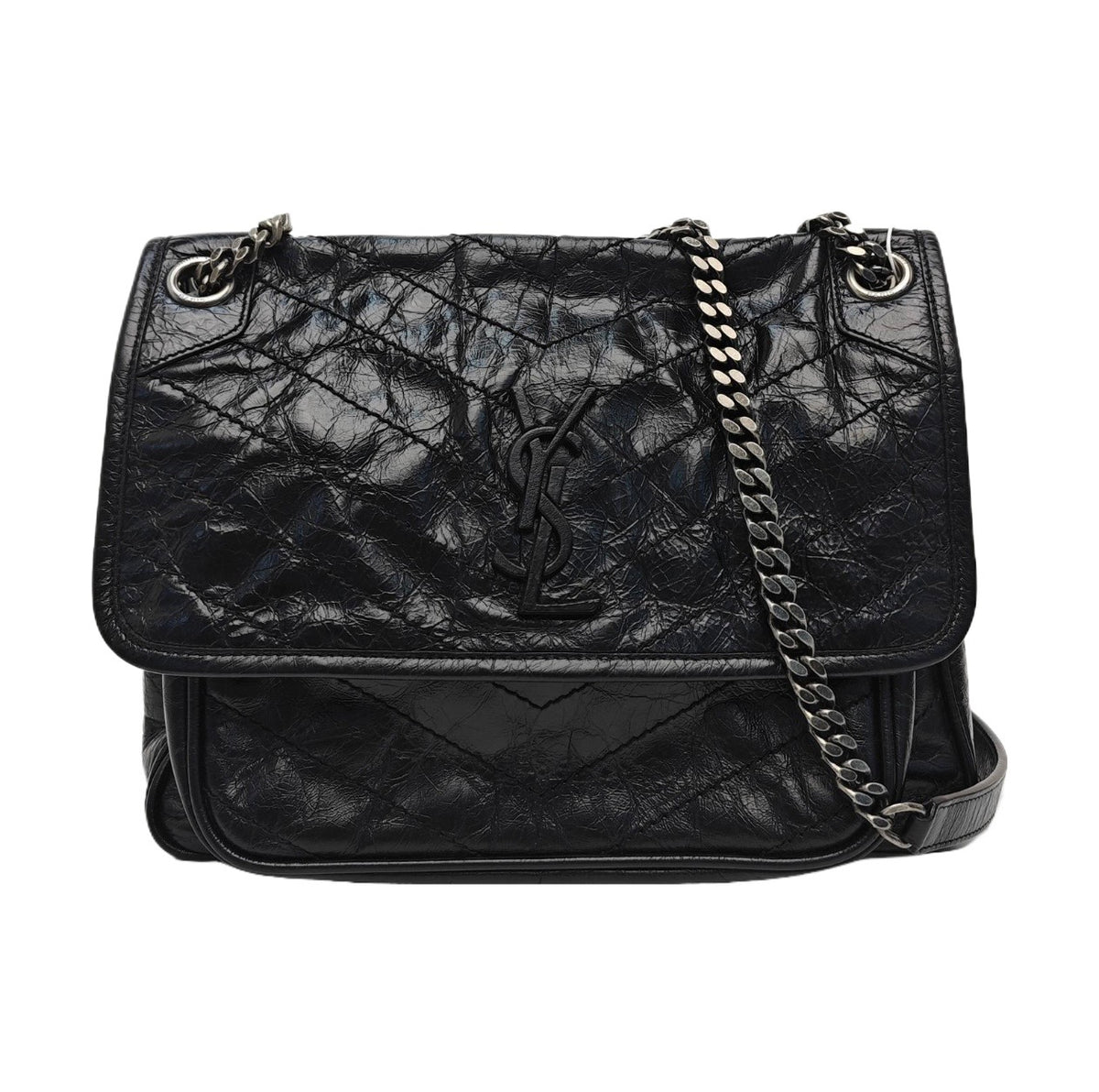 Saint Laurent - Niki - Leather - Black - (medium)