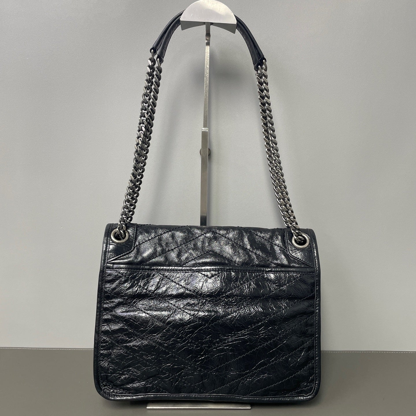 Saint Laurent - Niki - Leather - Black - (Medium)