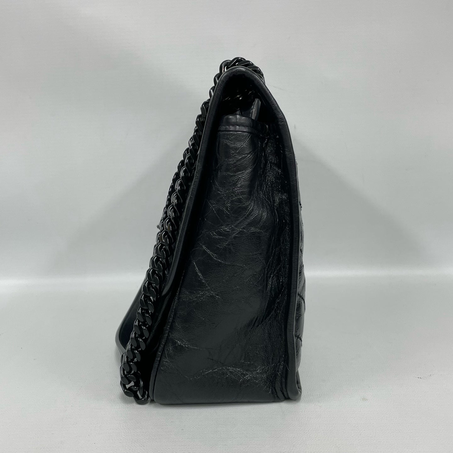 Saint Laurent - Niki - Leather - Black - (medium)