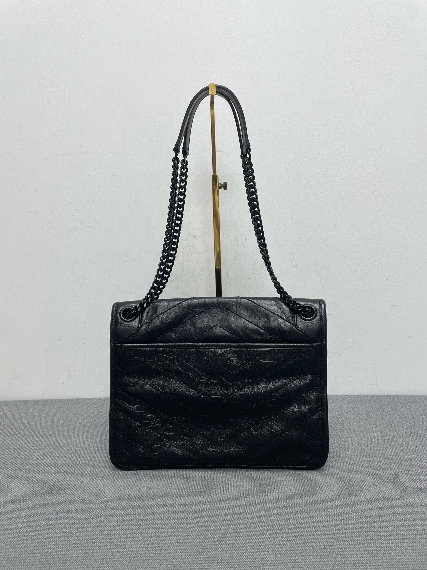 Saint Laurent - Niki - Leather - Black - (medium)