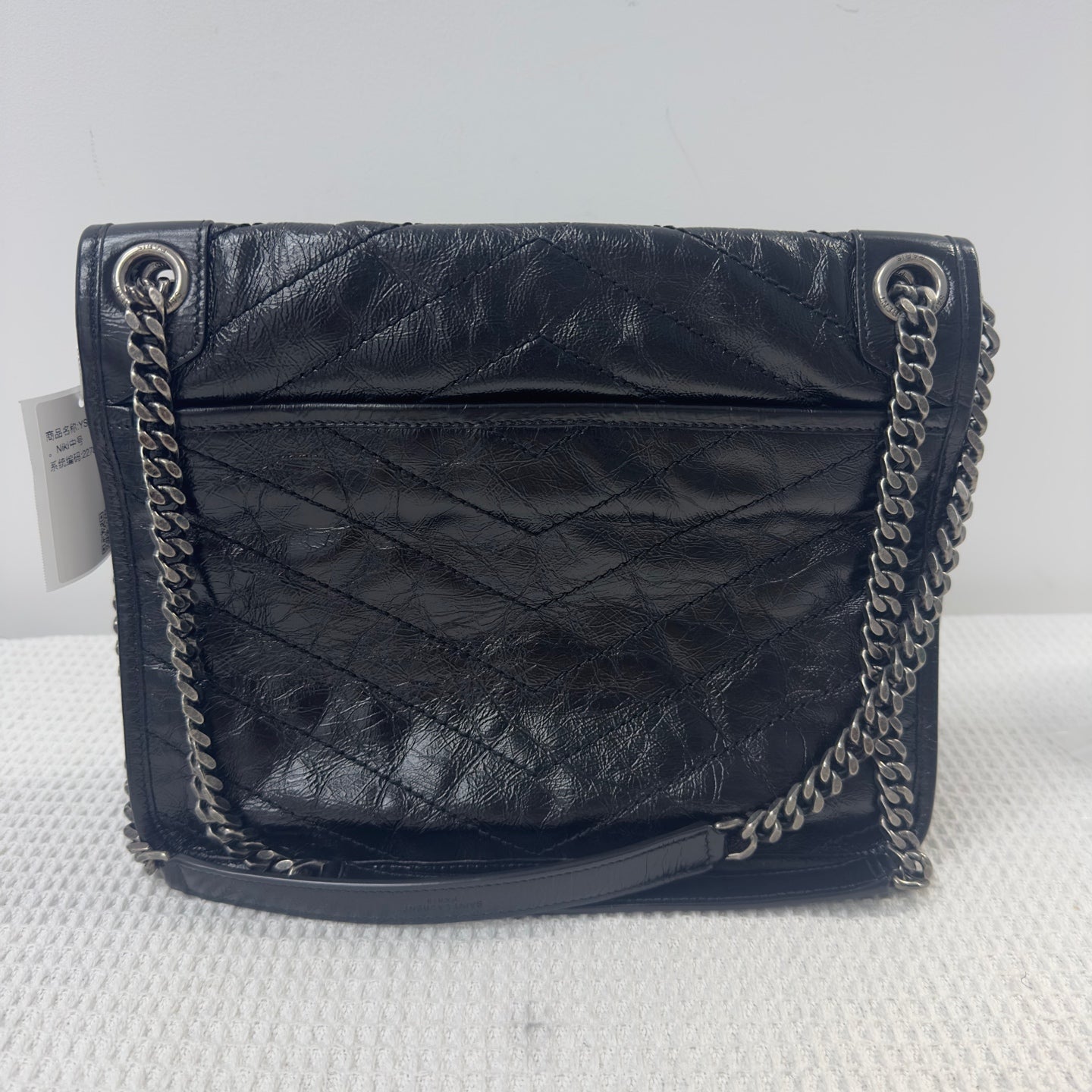 Saint Laurent - Niki - Leather - Black - (medium)