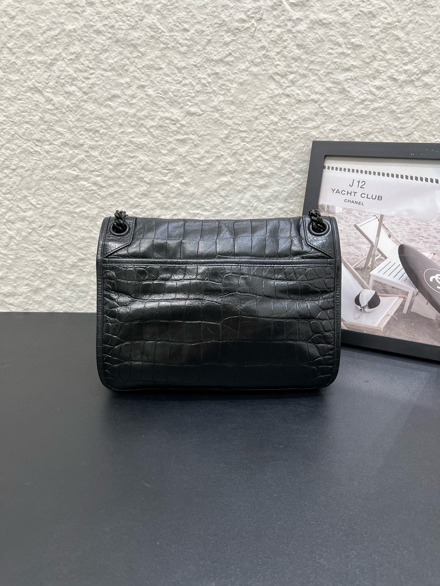 Saint Laurent - Niki - Leather - Black - (medium)