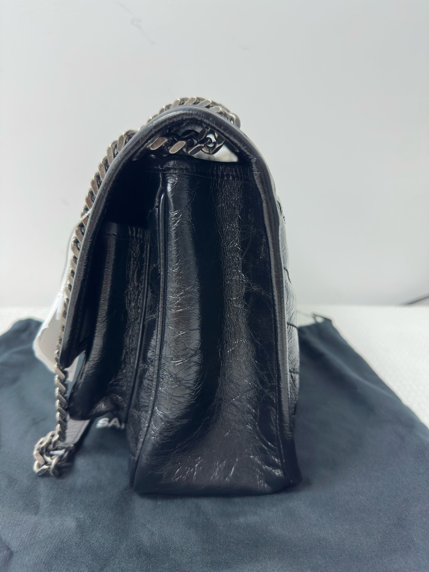 Saint Laurent - Niki - Leather - Black - (Medium)