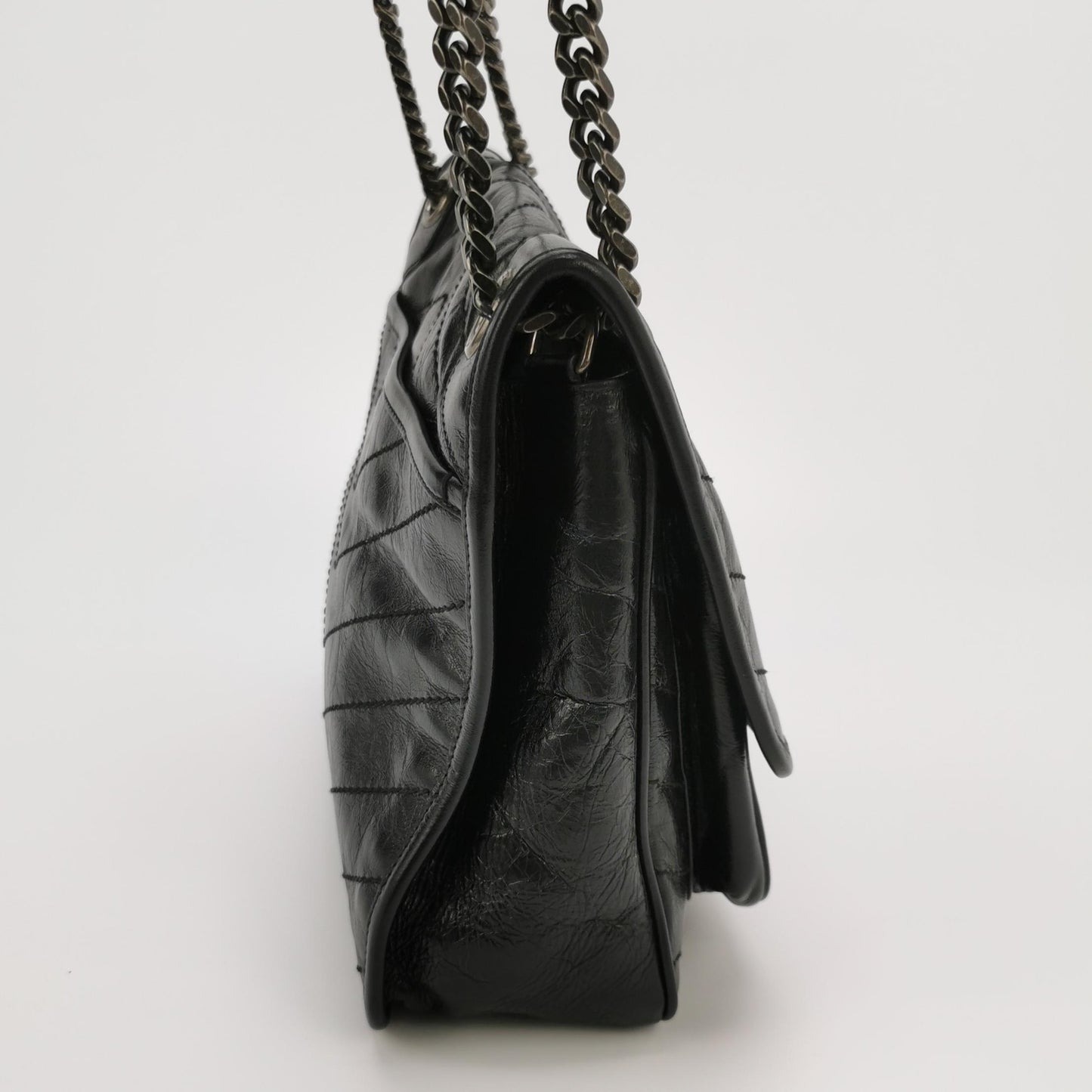 Saint Laurent - Niki - Leather - Black - (medium)