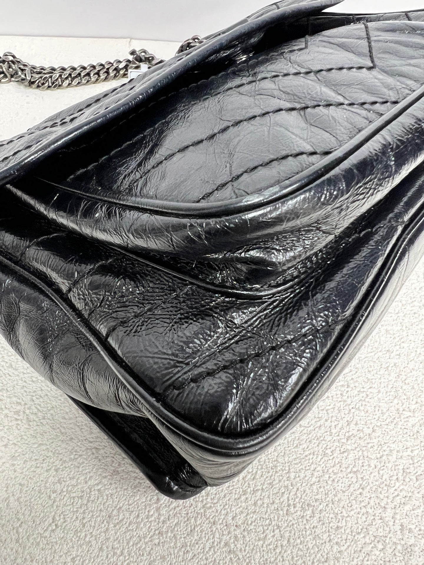 Saint Laurent - Niki - Leather - Black - (medium)
