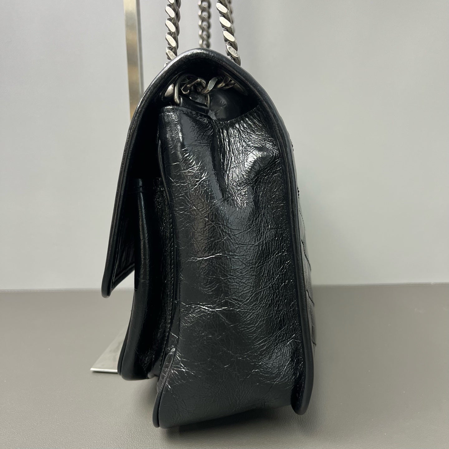 Saint Laurent - Niki - Leather - Black - (medium)