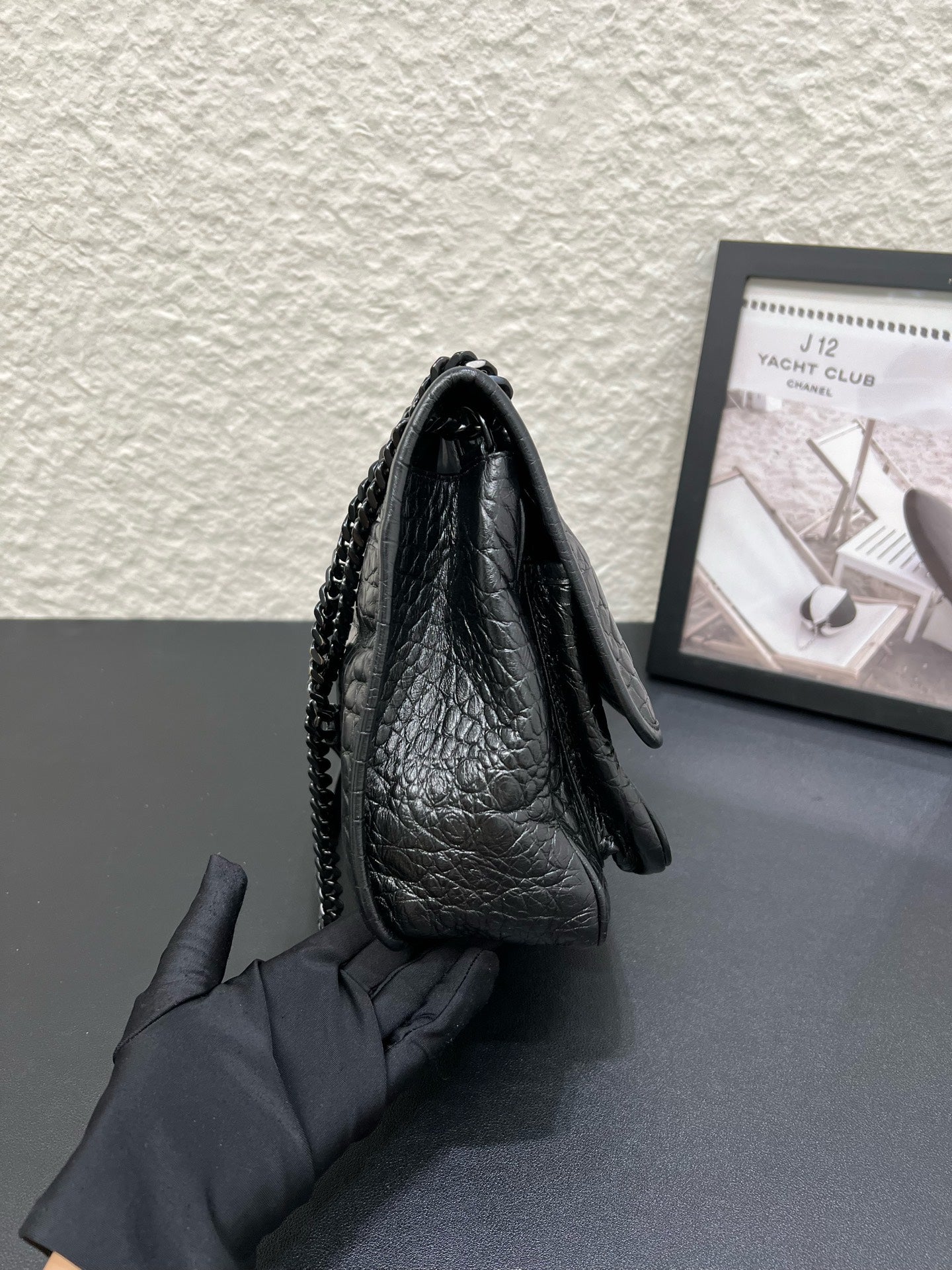 Saint Laurent - Niki - Leather - Black - (medium)