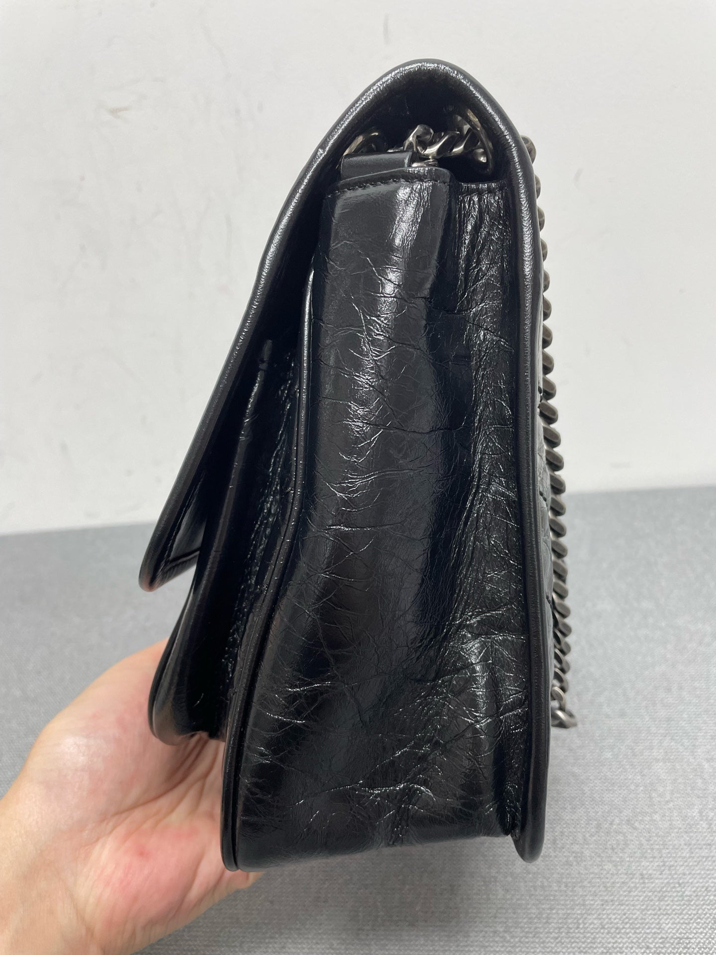 Saint Laurent - Niki - Leather - Black - (medium)