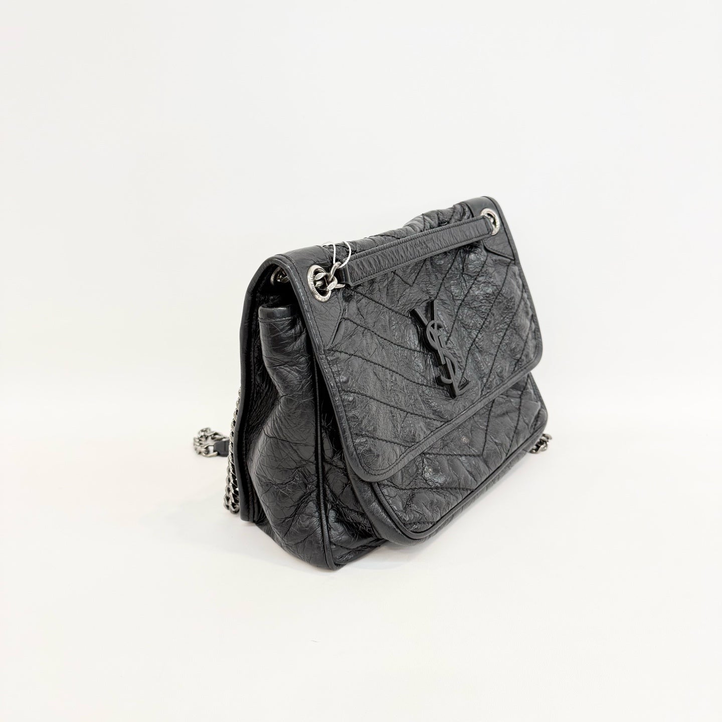 Saint Laurent - Niki - Leather - Black - (medium)
