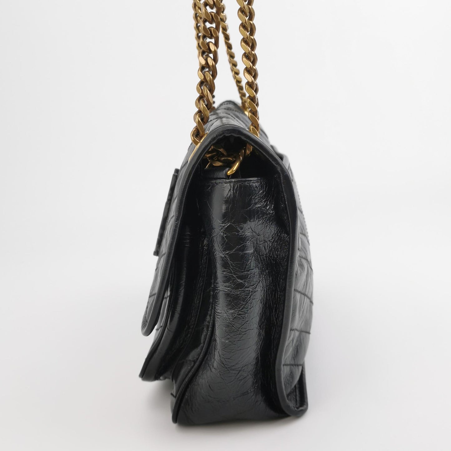 Saint Laurent - Niki - Leather - Black - (medium)