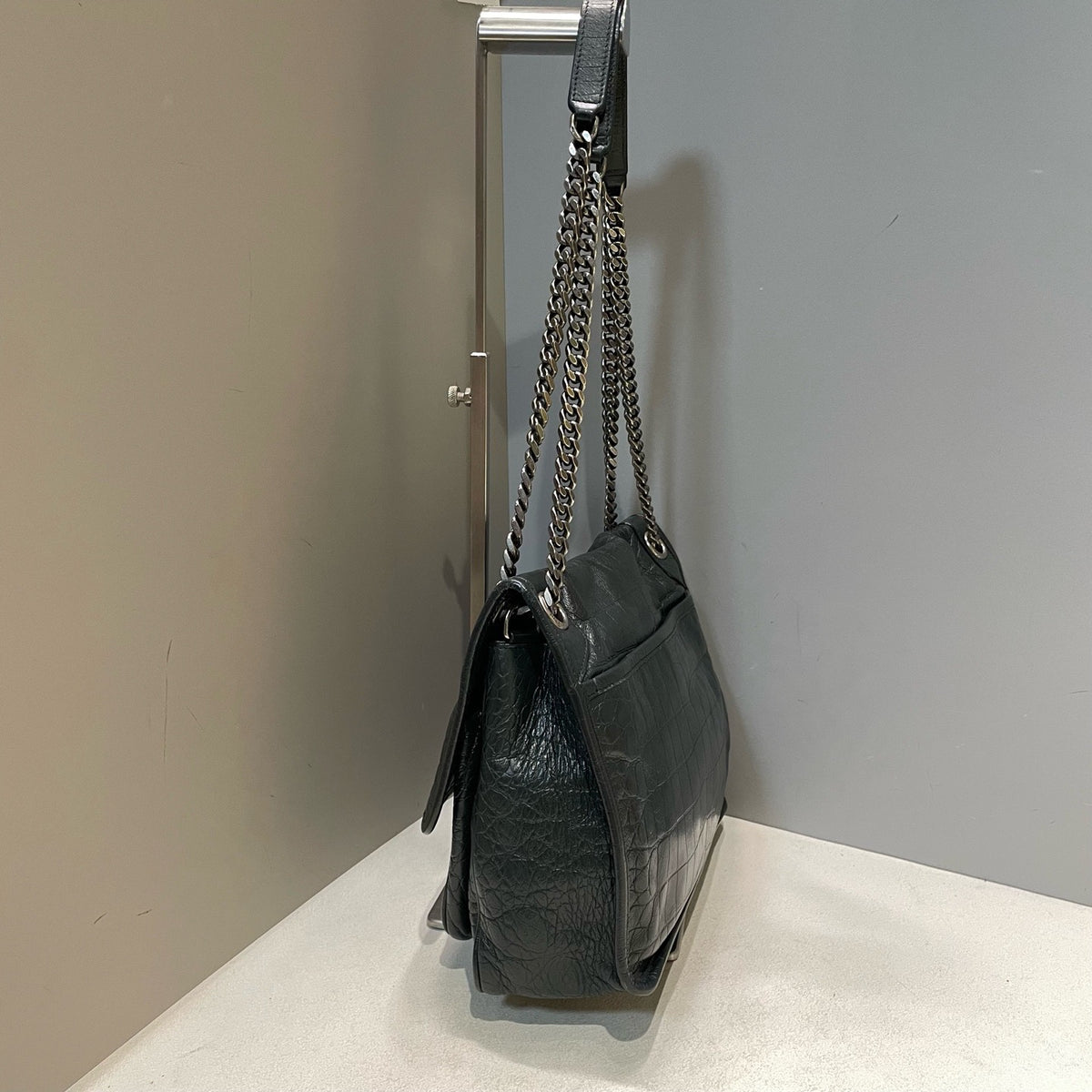 Saint Laurent - Niki - Leather - Black - (medium)