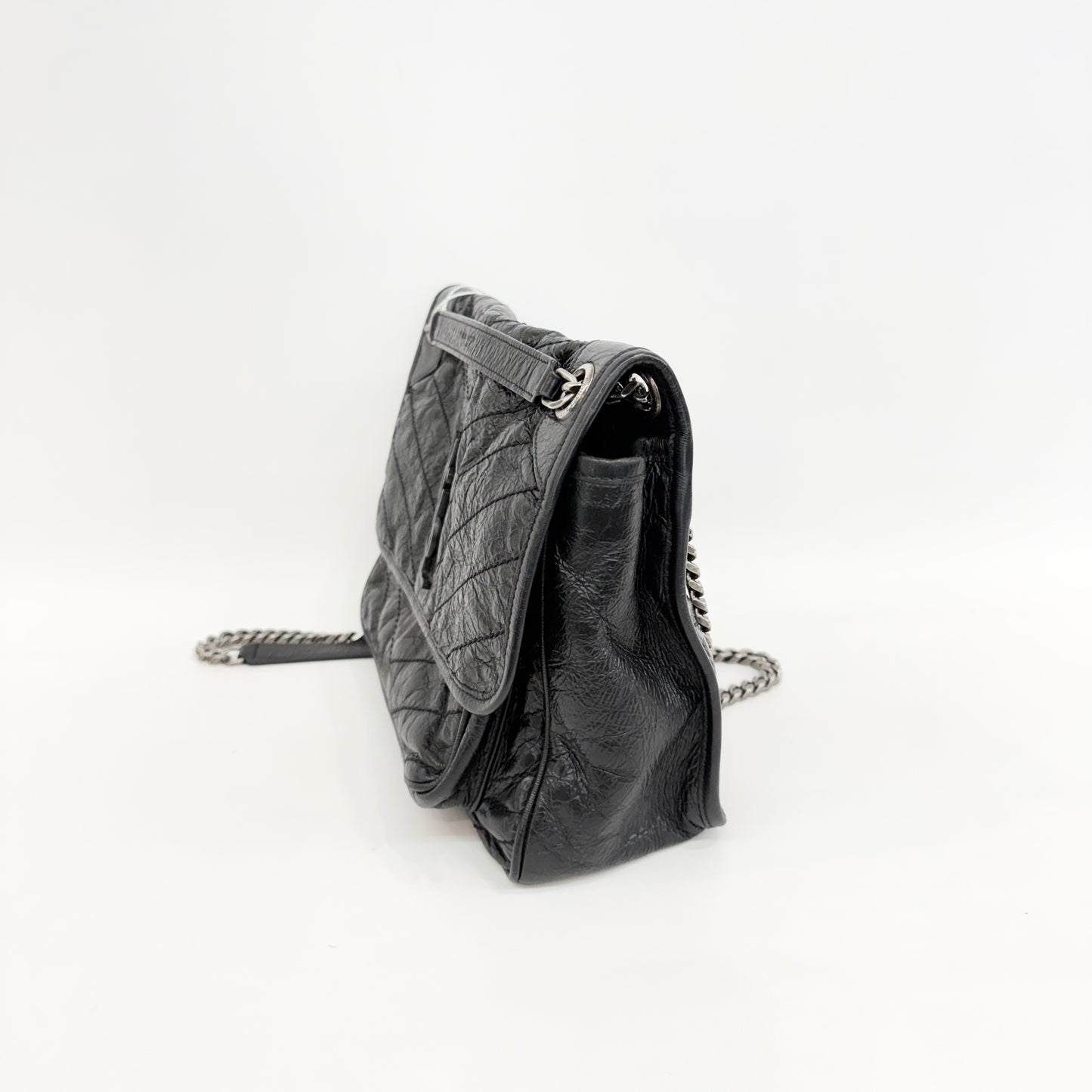Saint Laurent - Niki - Leather - Black - (medium)