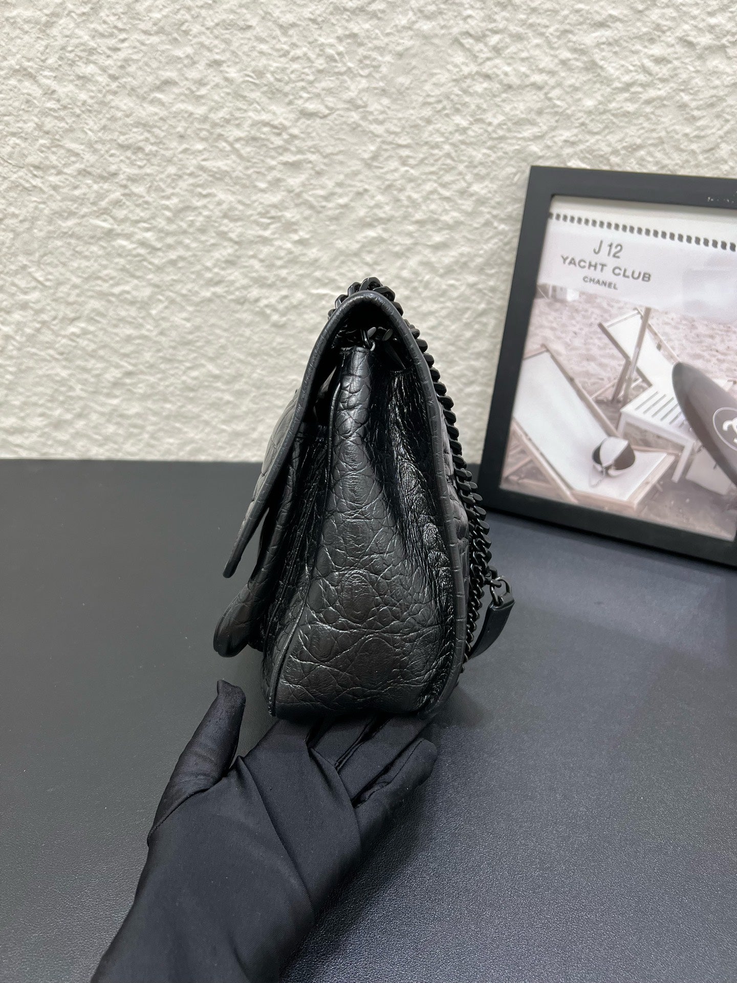 Saint Laurent - Niki - Leather - Black - (medium)