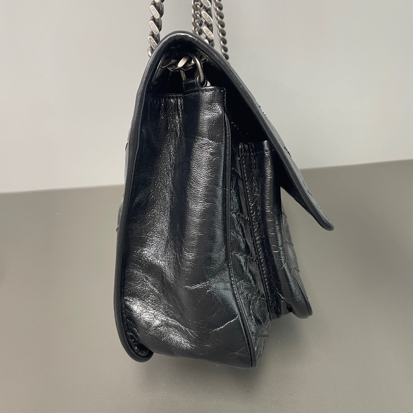 Saint Laurent - Niki - Leather - Black - (medium)