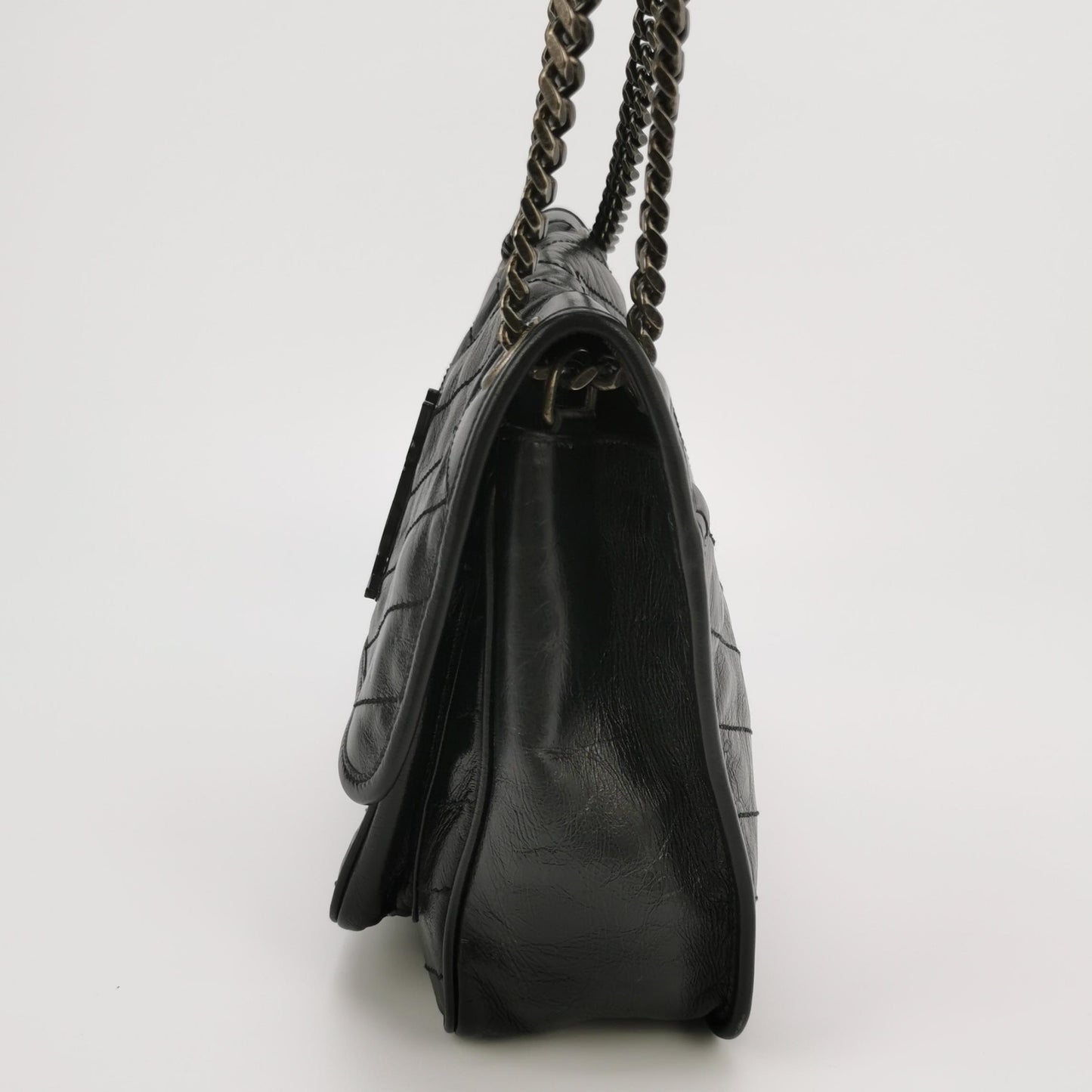 Saint Laurent - Niki - Leather - Black - (medium)