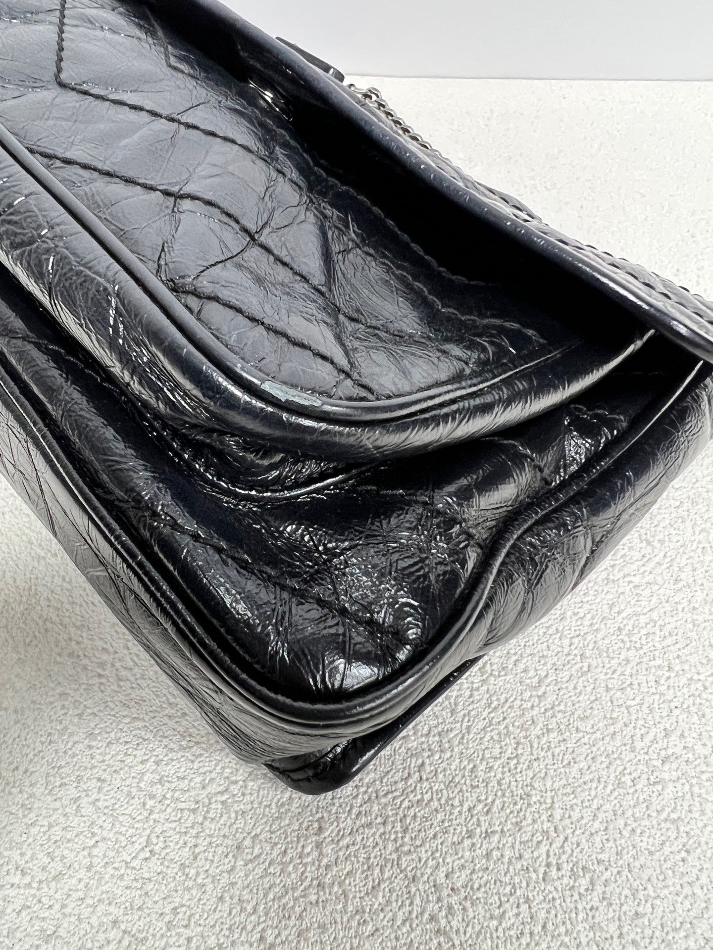 Saint Laurent - Niki - Leather - Black - (medium)