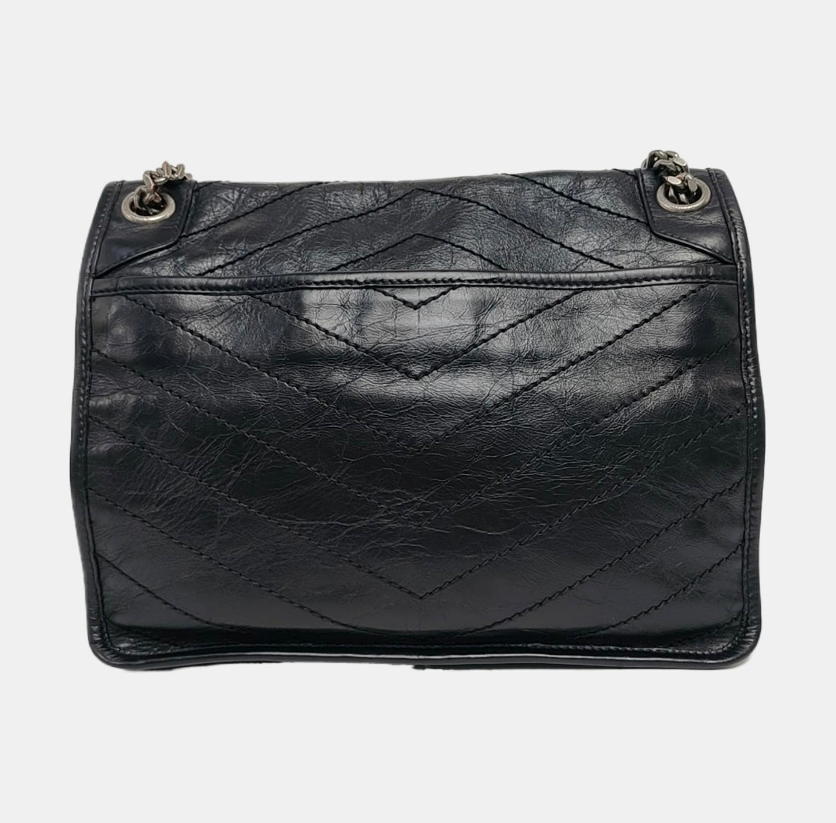Saint Laurent - Niki - Leather - Black - (medium)