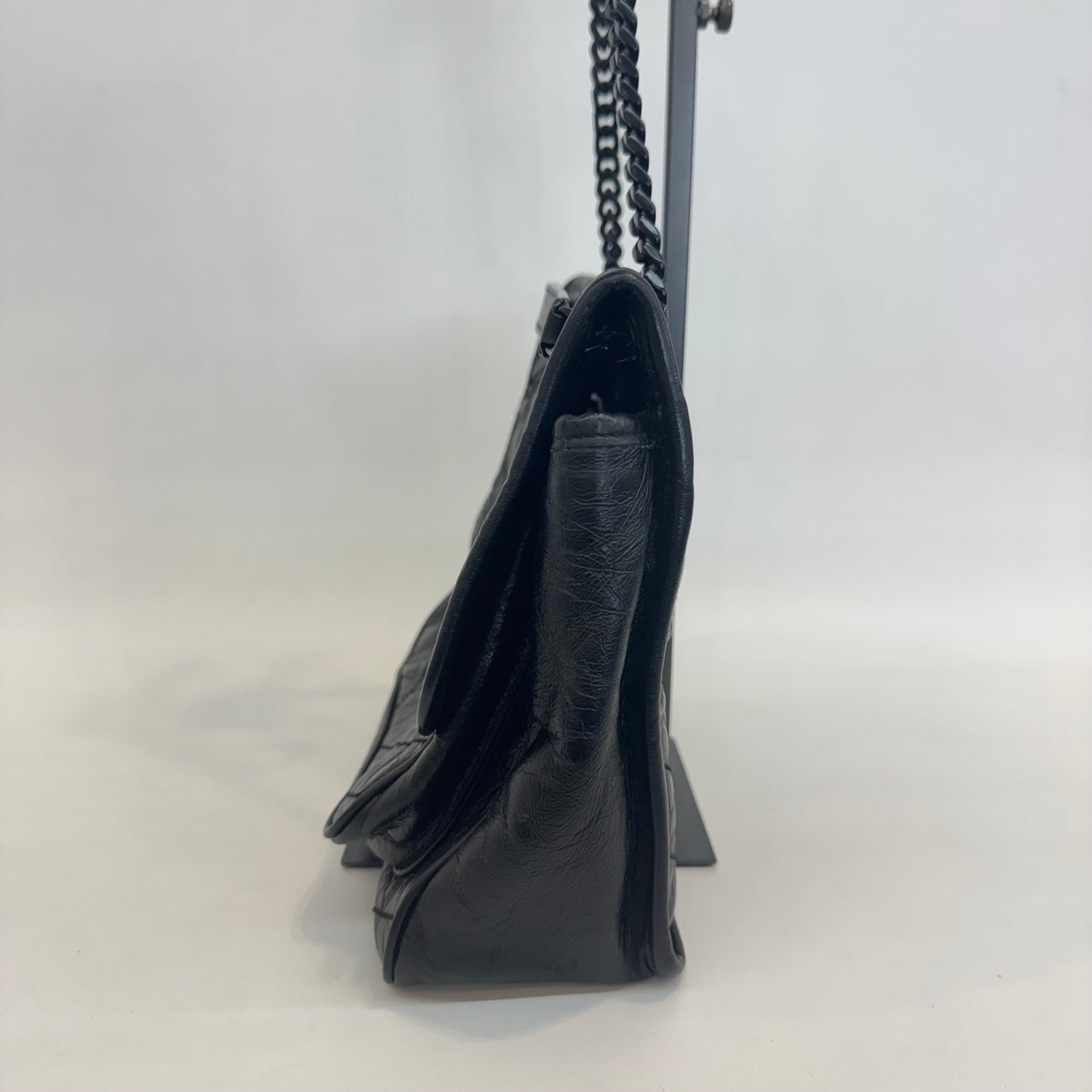 Saint Laurent - Niki - Leather - Black - (medium)
