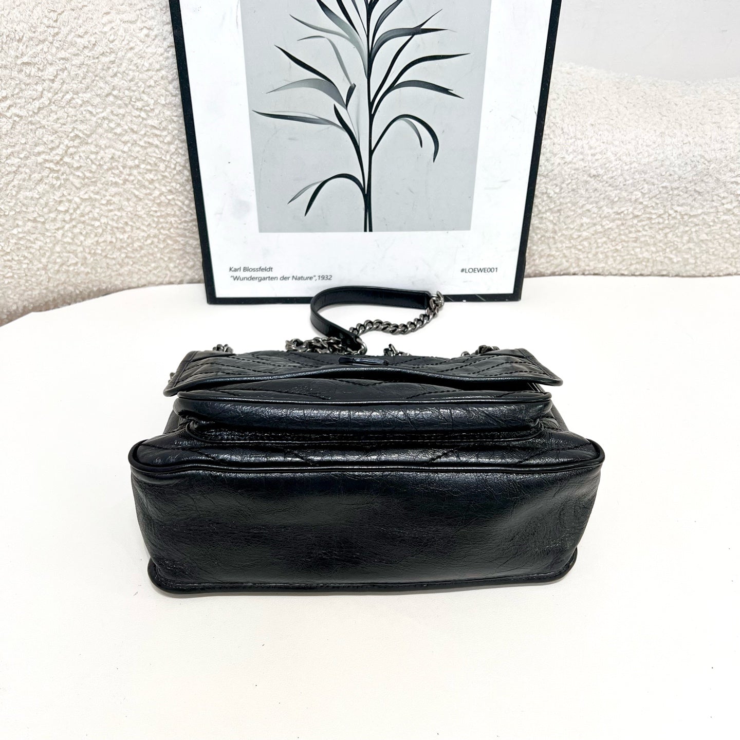 Saint Laurent - Niki - Leather - Black - (medium)