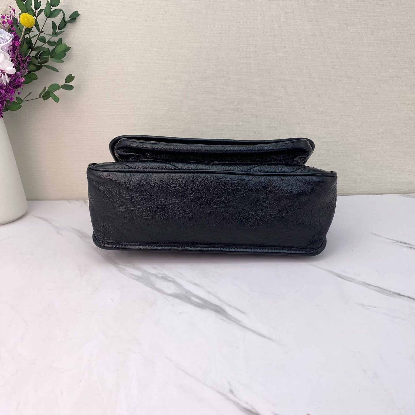 Saint Laurent - Niki - Leather - Black - (medium)