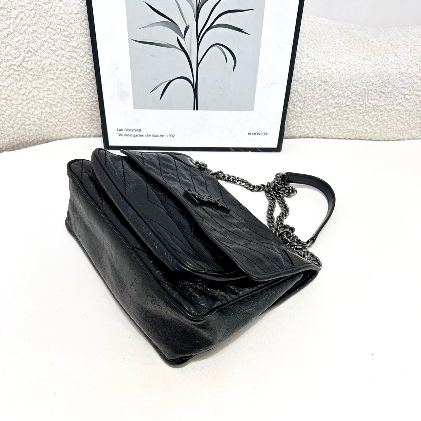 Saint Laurent - Niki - Leather - Black - (medium)