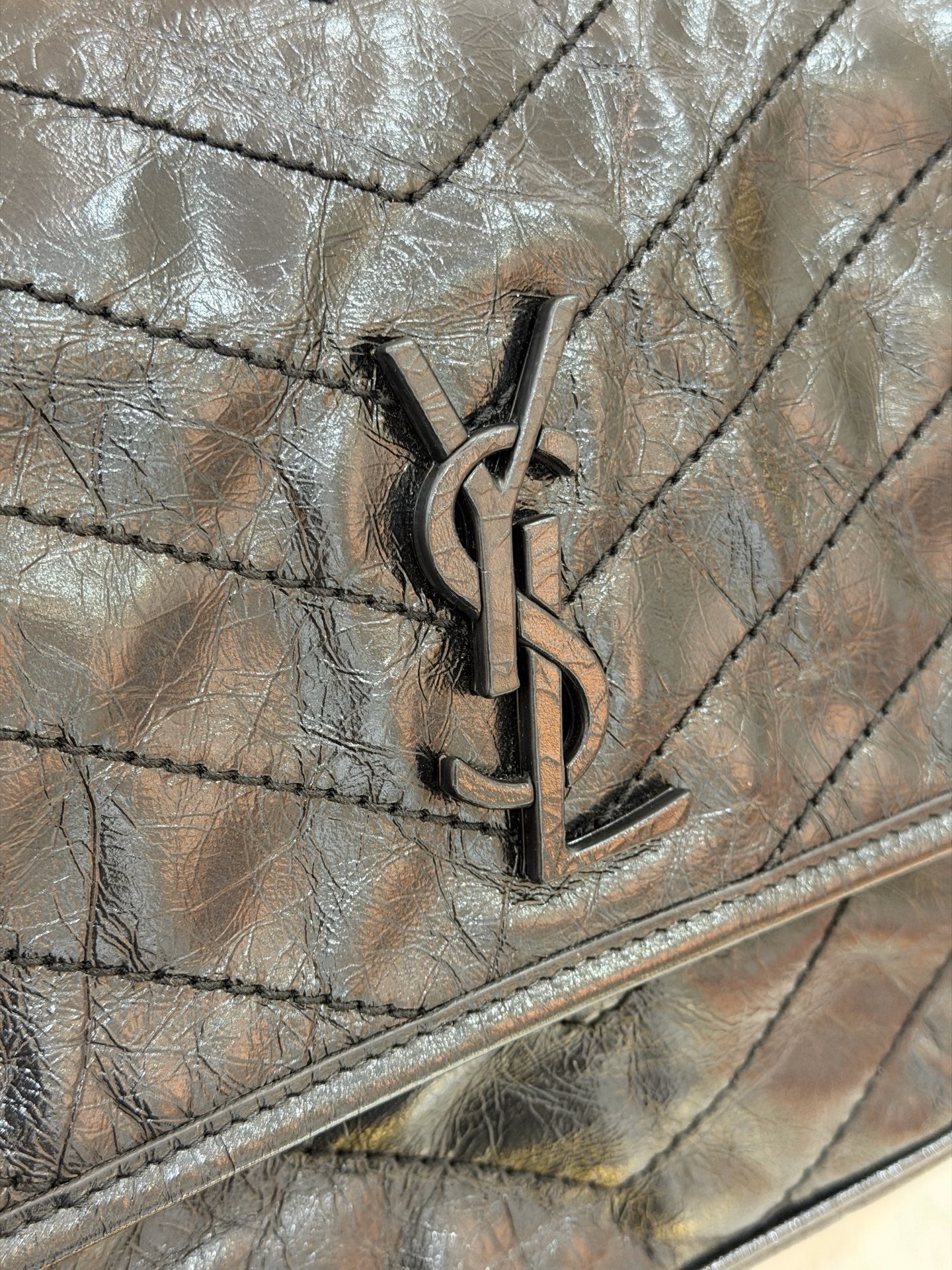 Saint Laurent - NIKI - Leather - Black - (medium)