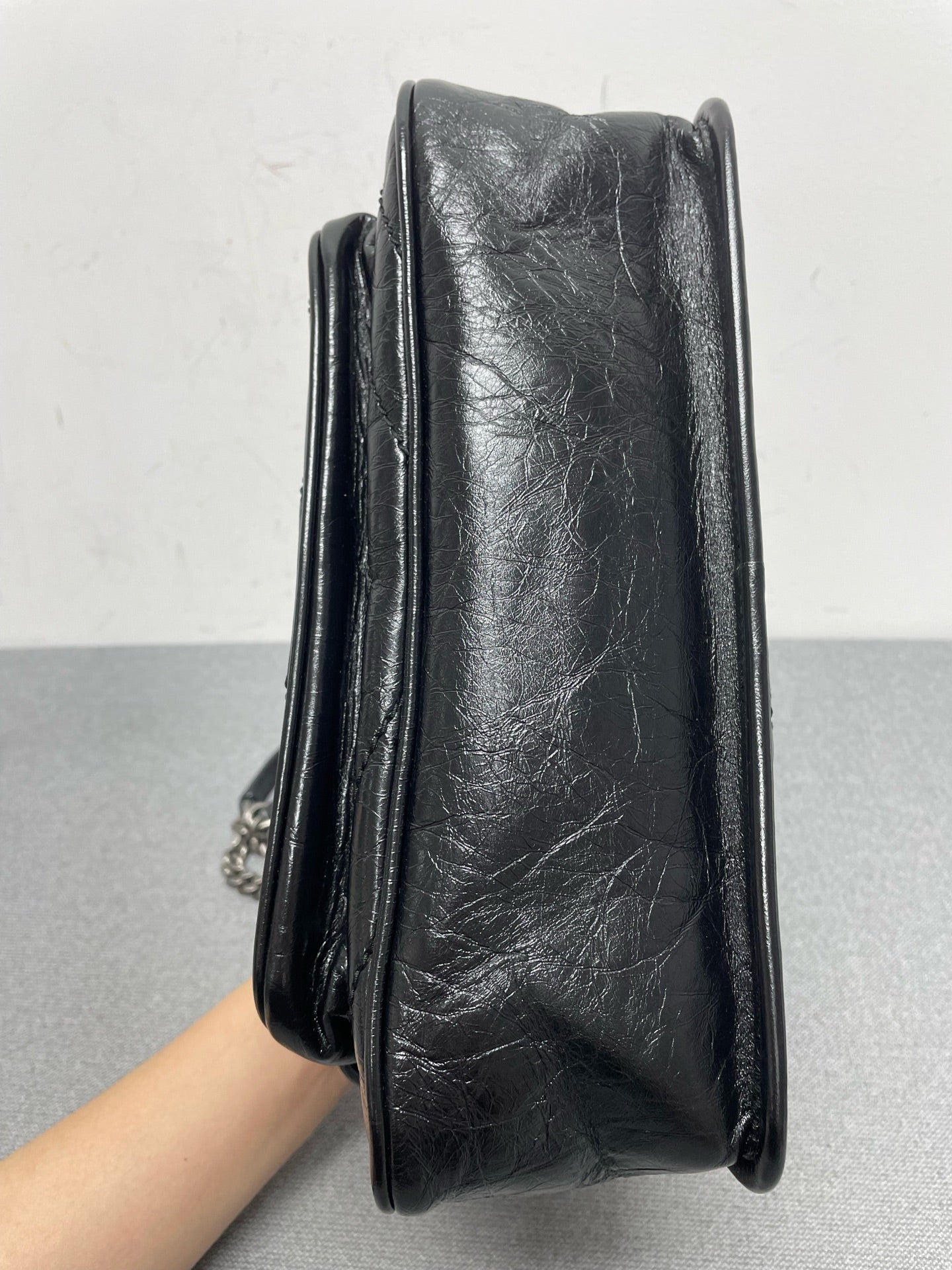 Saint Laurent - Niki - Leather - Black - (medium)