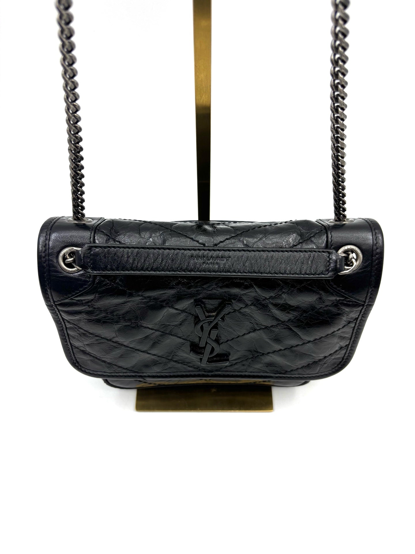 Saint Laurent - Niki - Leather - Black - (medium)