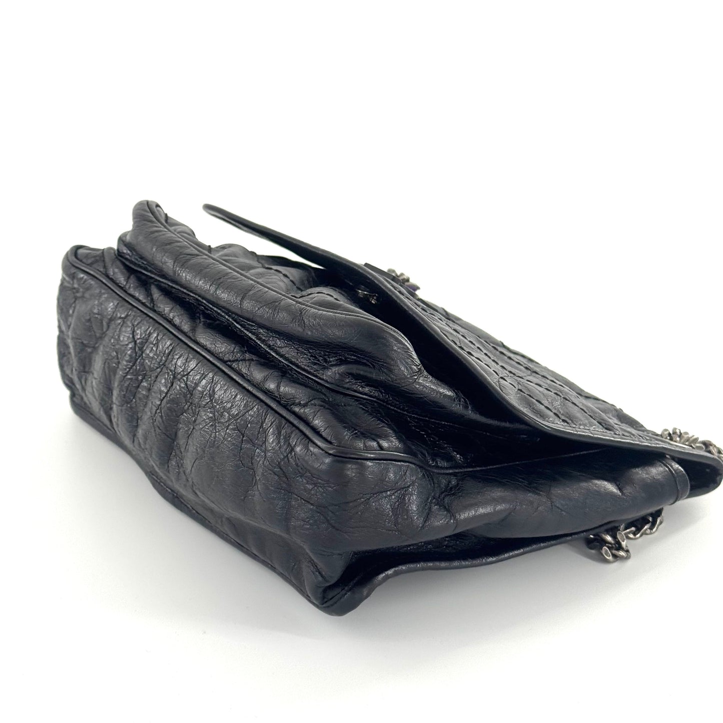 Saint Laurent - Niki - Leather - Black - (medium)