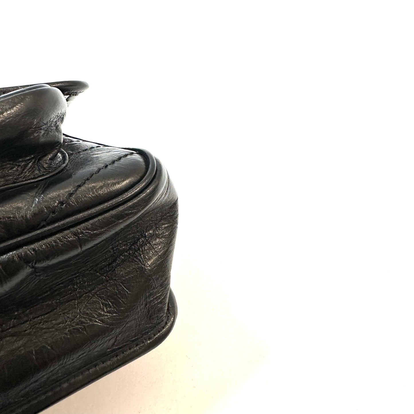 Saint Laurent - Niki - Leather - Black - (medium)