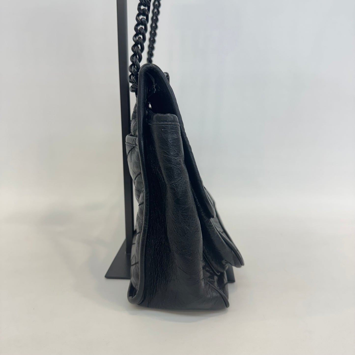Saint Laurent - Niki - Leather - Black - (medium)
