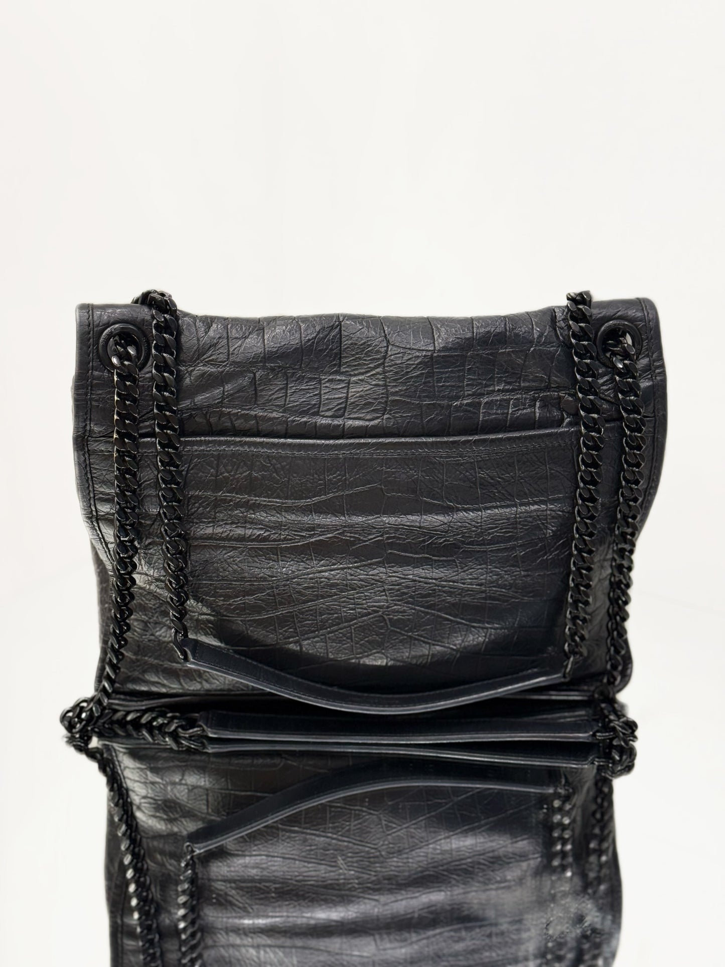 Saint Laurent - Niki - Leather - Black - (Medium)