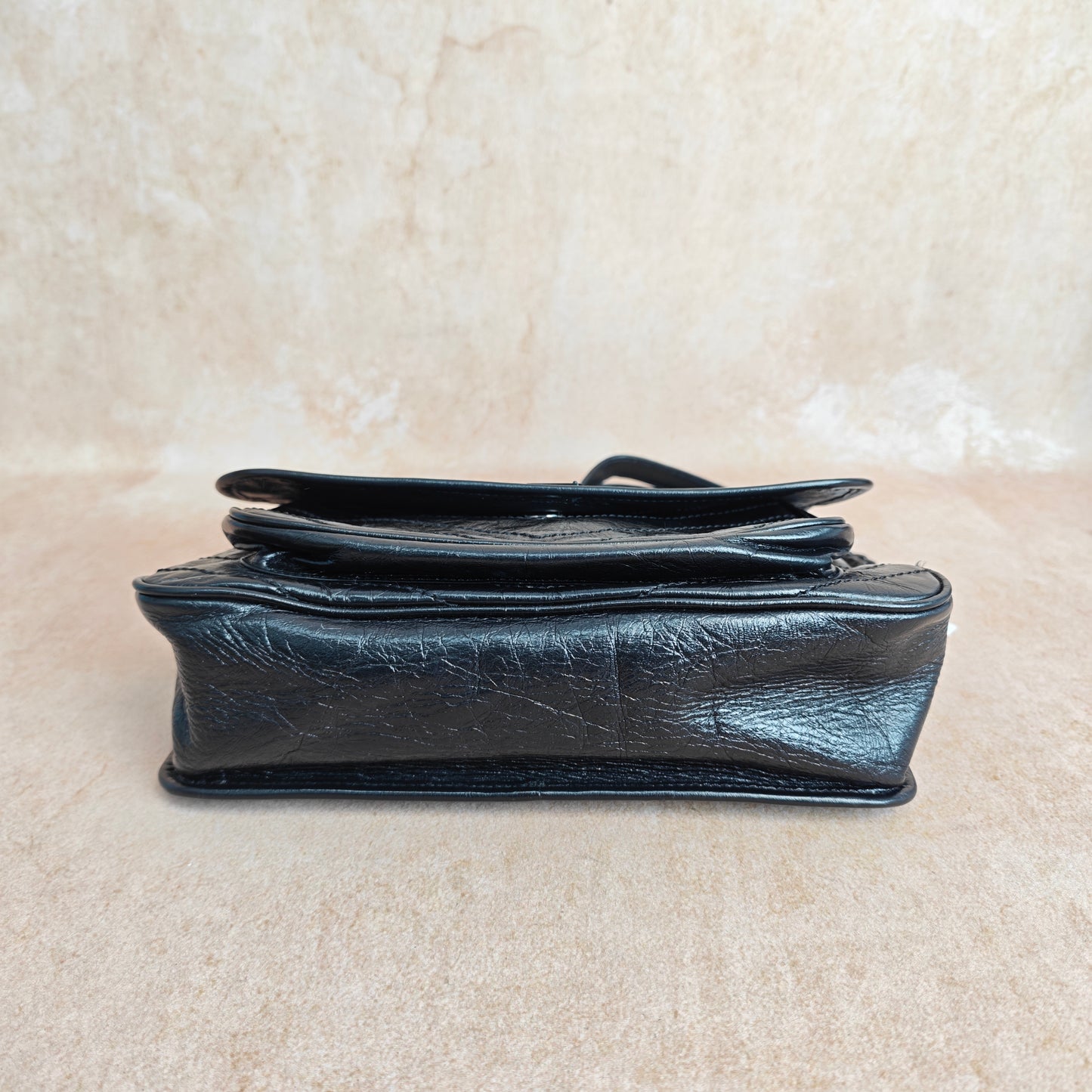 Saint Laurent - Niki - Leather - Black - (medium)