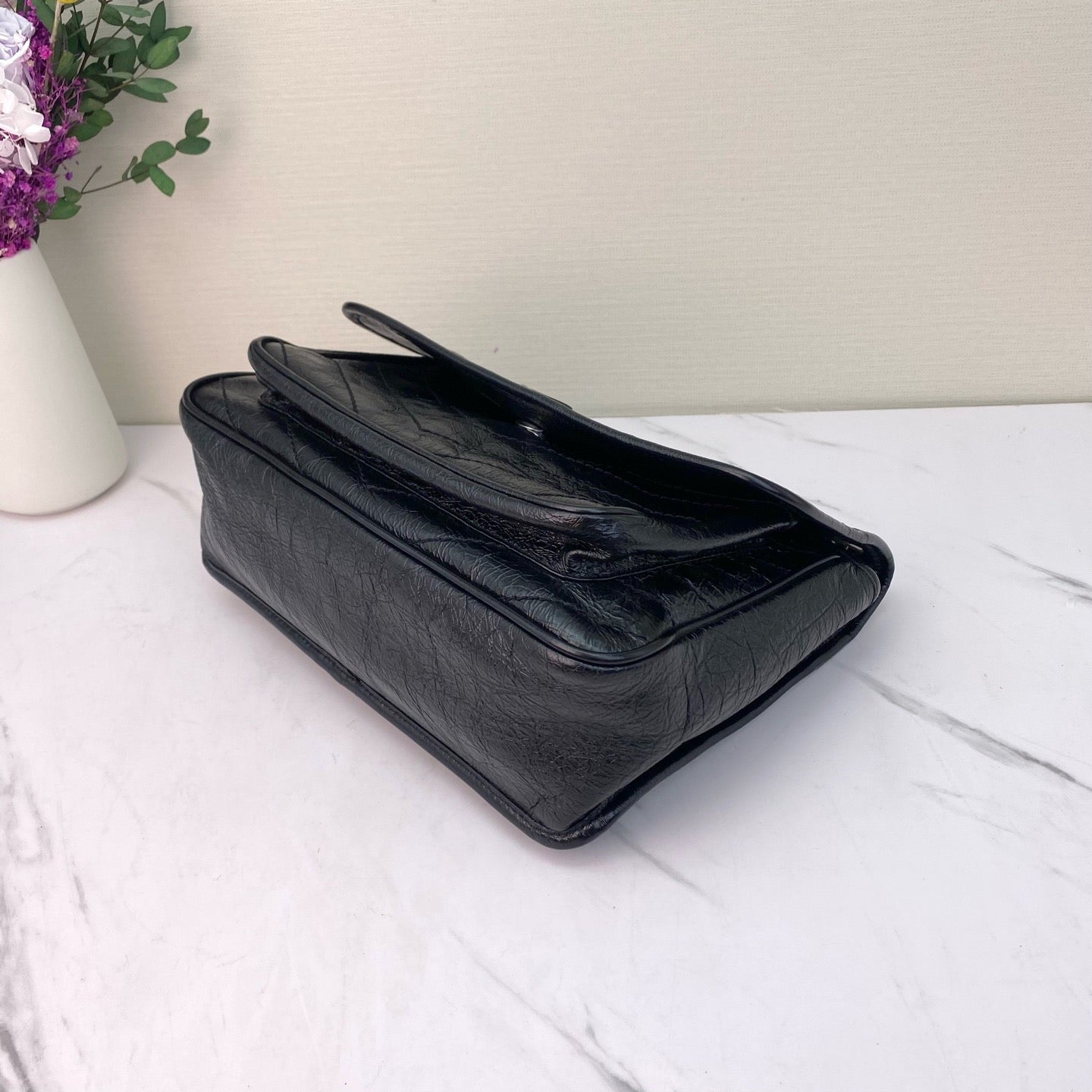 Saint Laurent - Niki - Leather - Black - (medium)