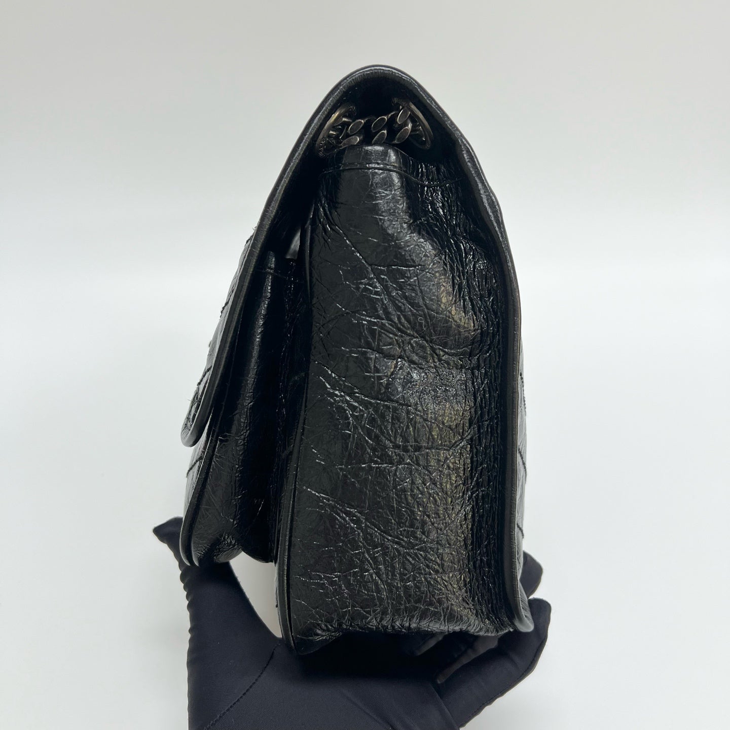 Saint Laurent - Niki - Leather - Black - (Medium)
