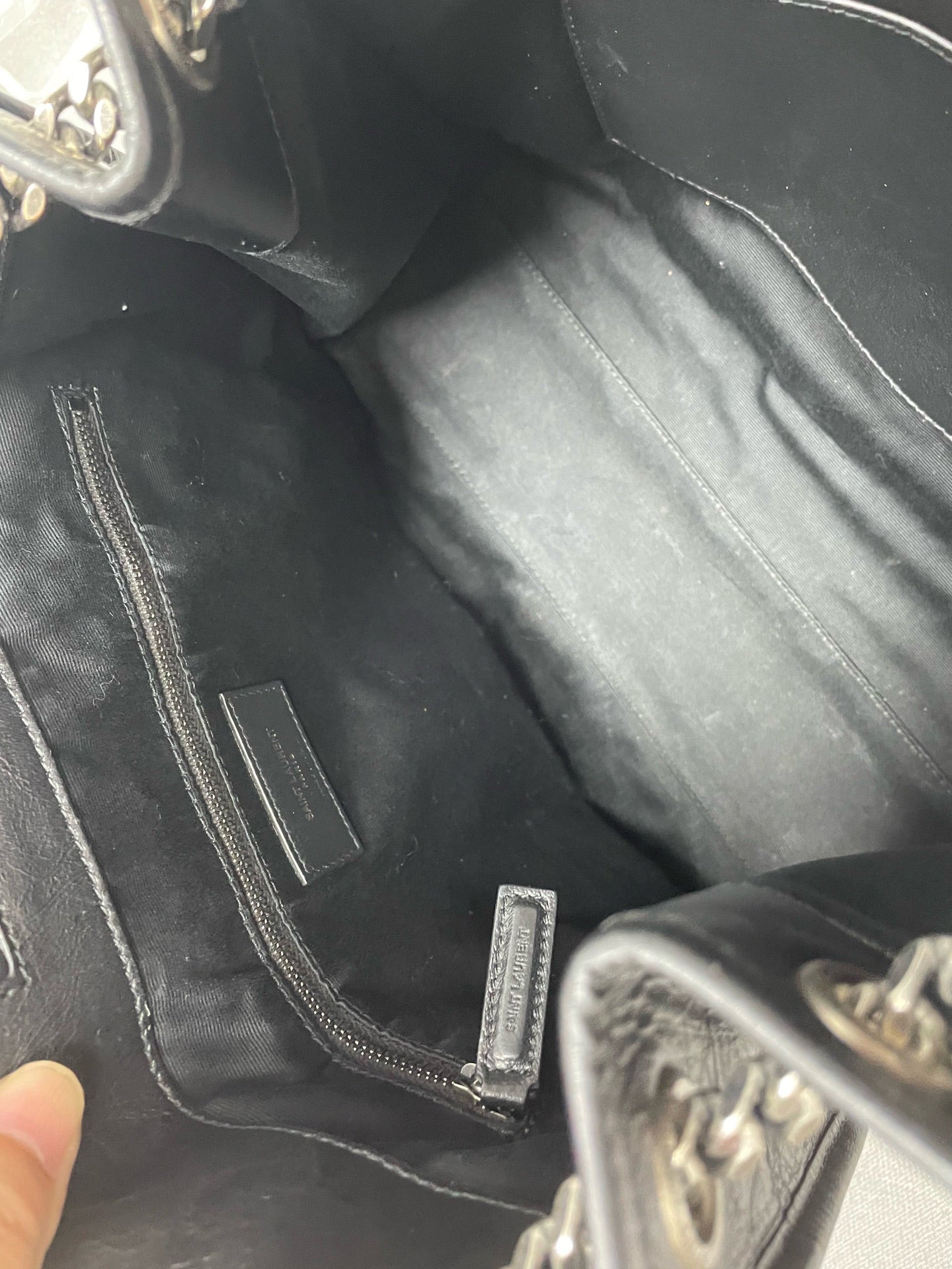 Saint Laurent - Niki - Leather - Black - (medium)