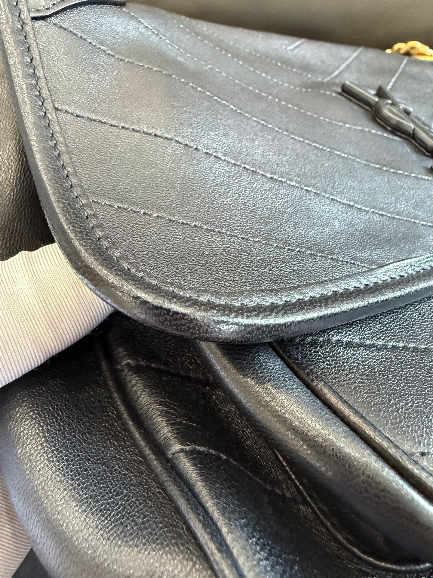 Saint Laurent - Niki - Leather - Black - (medium)