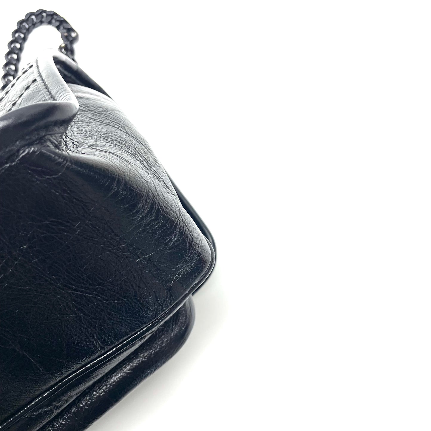 Saint Laurent - Niki - Leather - Black - (medium)