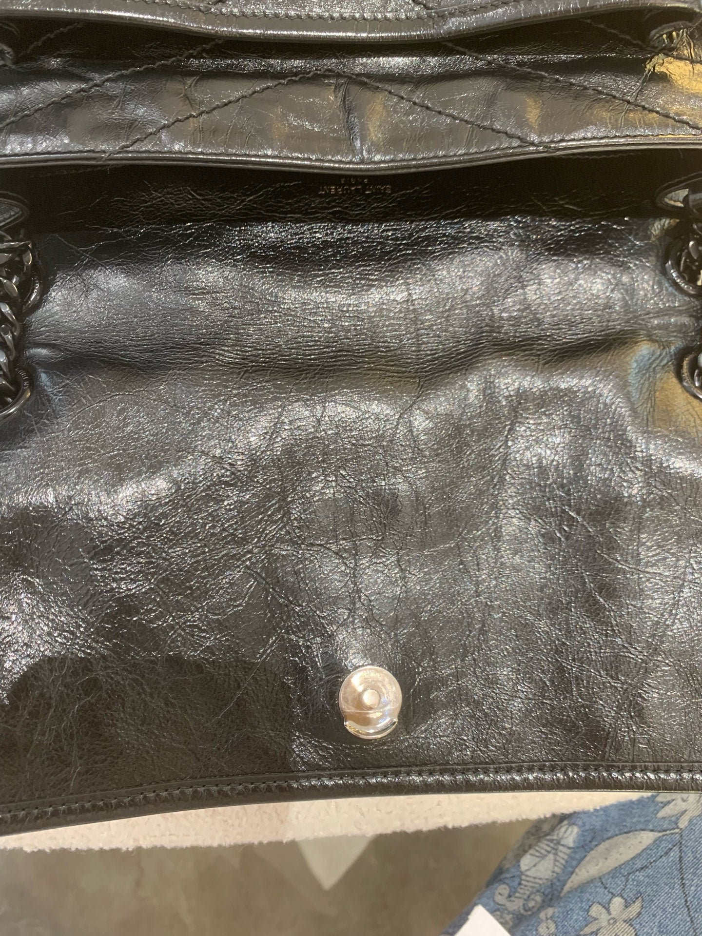 Saint Laurent - Niki - Leather - Black - (Medium)