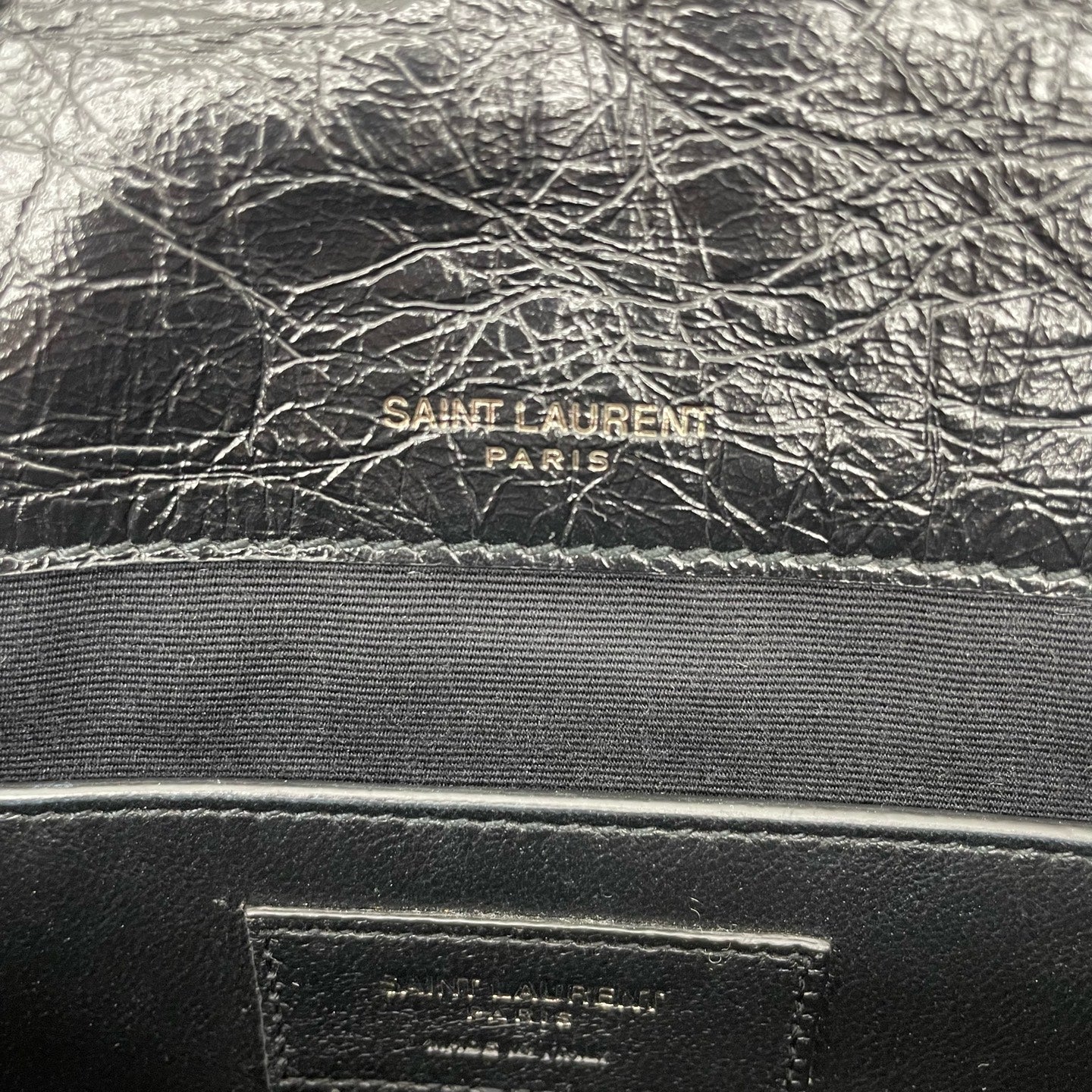 Saint Laurent - Niki - Leather - Black - (medium)