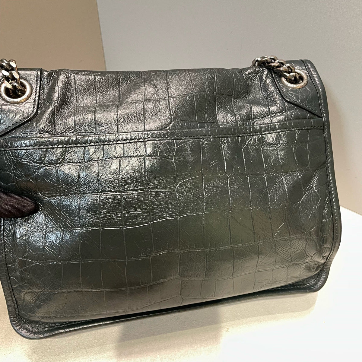 Saint Laurent - Niki - Leather - Black - (medium)