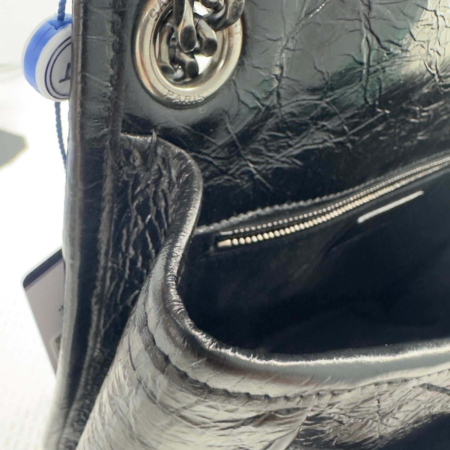 Saint Laurent - Niki - Leather - Black - (medium)