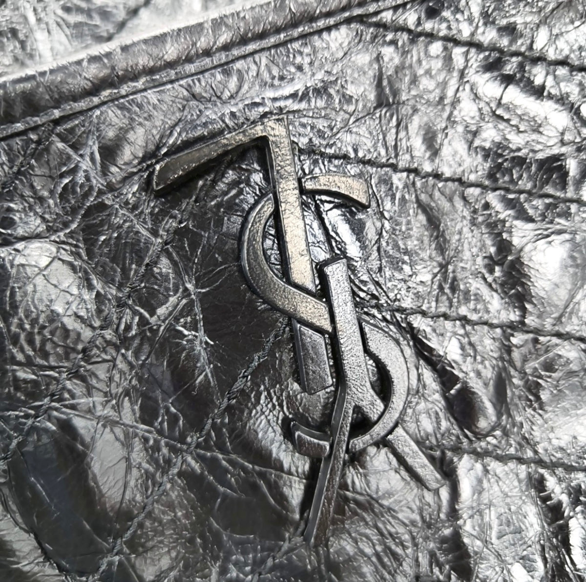 Saint Laurent - Niki - Leather - Black - (medium)