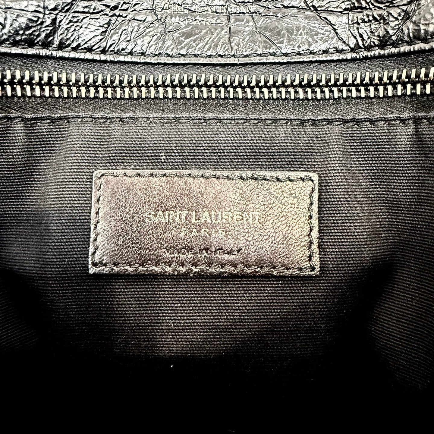 Saint Laurent - Niki - Leather - Black - (medium)
