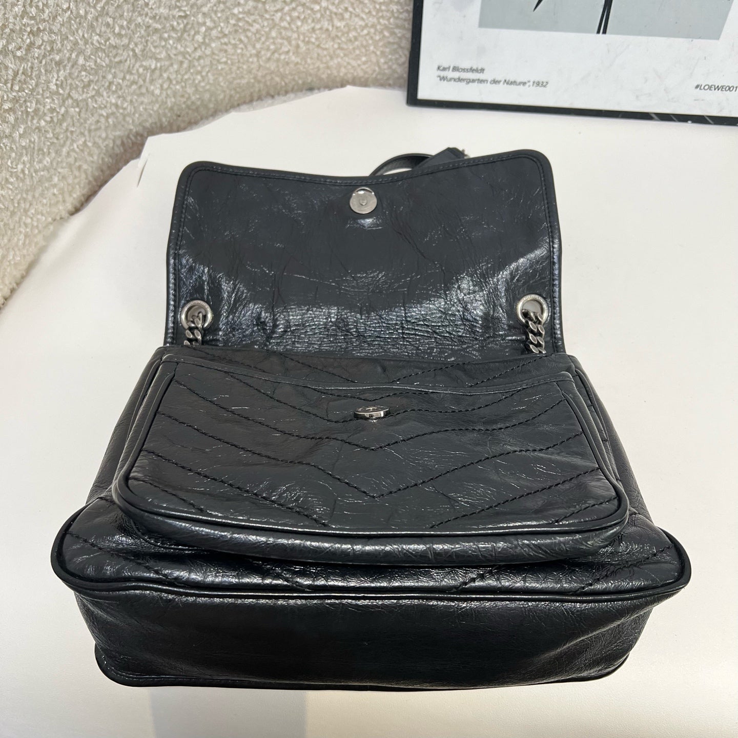 Saint Laurent - Niki - Leather - Black - (medium)